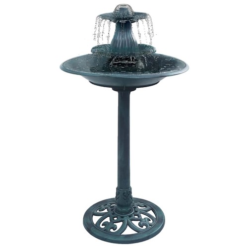 Vogelbad mit springbrunnen - vogelbad,