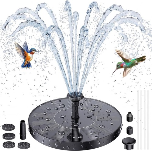 Solar springbrunnen mit - solar,