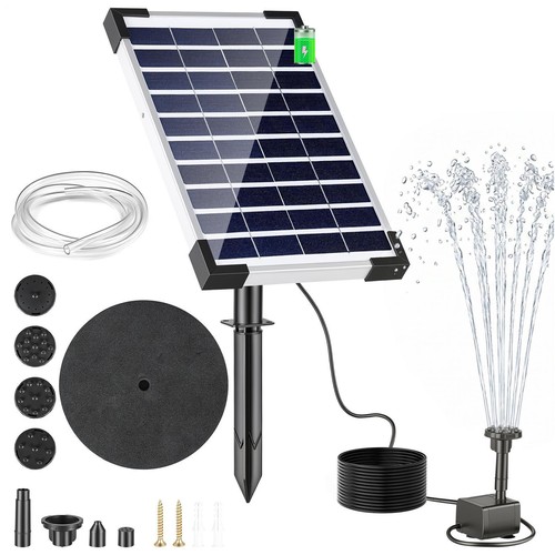 Solar springbrunnen mit - solar,