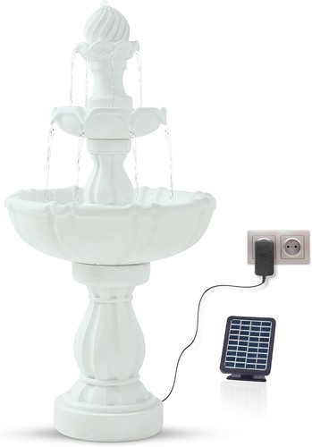 Solarbrunnen garten led - garten,