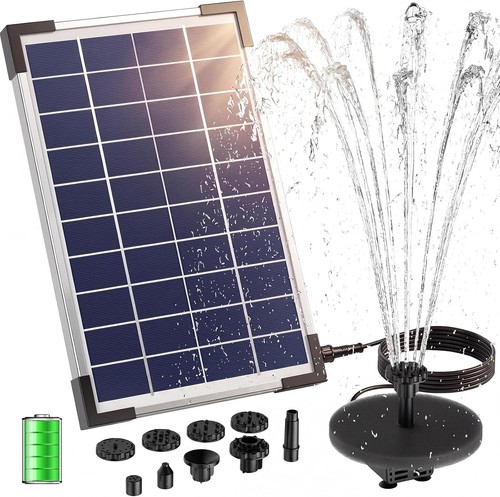Solar springbrunnen für - solar, 5,5w