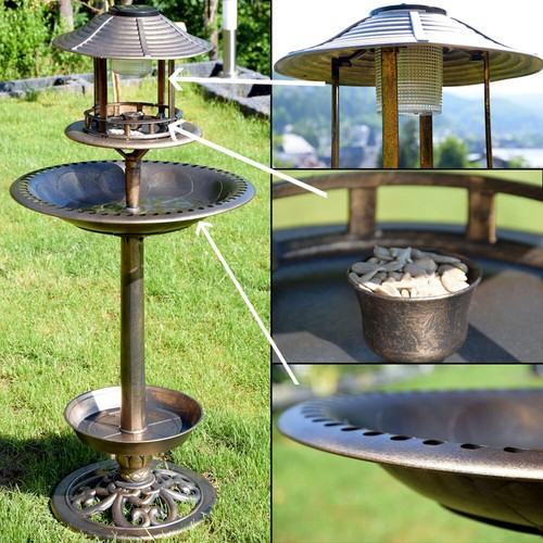 Solar led vogel - vogel, tränke