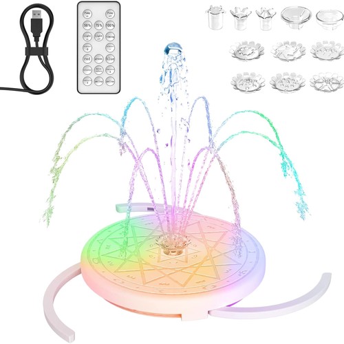 Usb springbrunnen led - usb,
